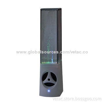 Bluetooth Speaker with Music Fountain and Color LED Light